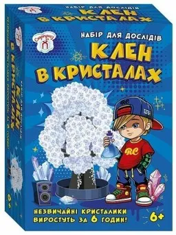 Набір для дослідів. Клен в кристалах. Білий Набір для дослідів. Клен в кристалах. Білий
